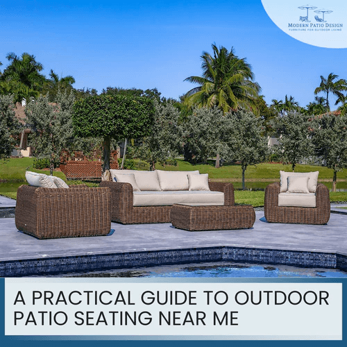 Outdoor Patio Seating Near Me: What to Look for Online
