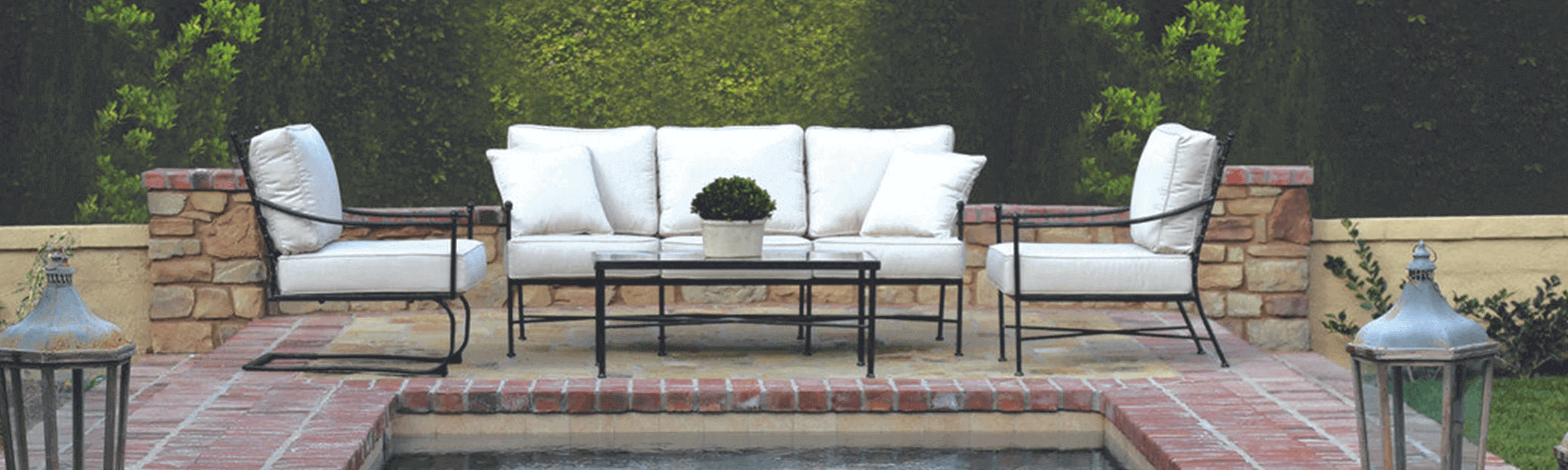 Wrought Iron Patio Furniture Collection Modern Patio Design