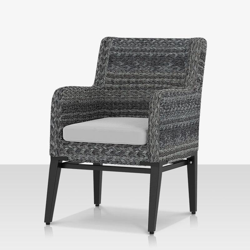 DecoScape Island Bay Dining Arm Chair - Gray