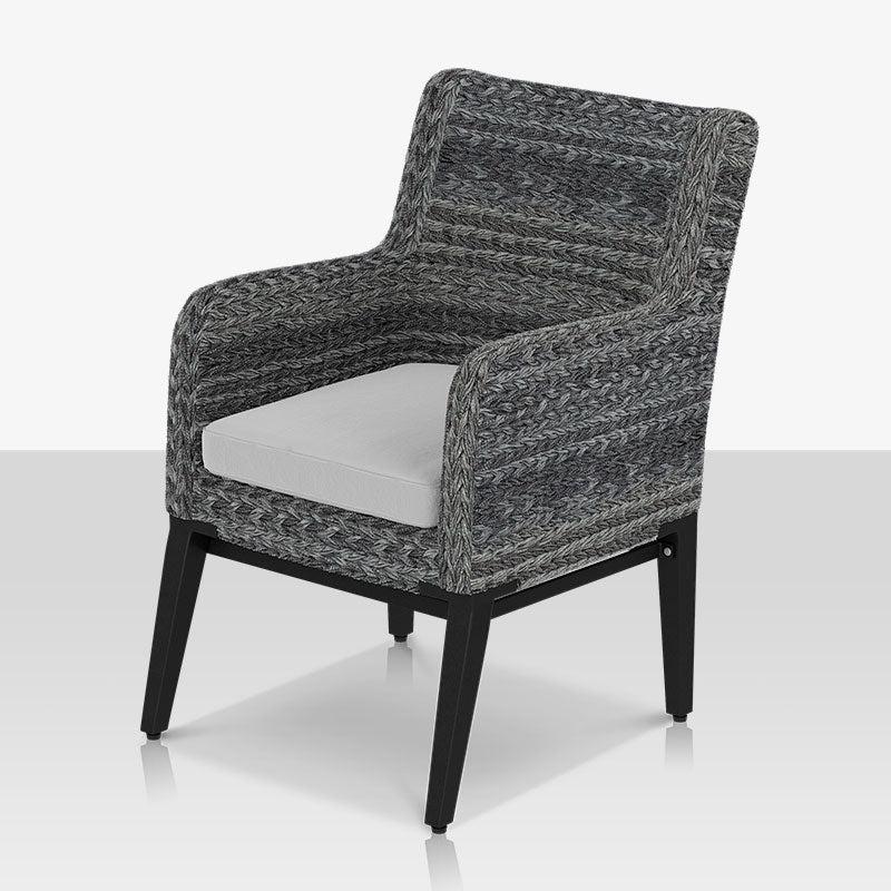 DecoScape Island Bay Dining Arm Chair - Gray