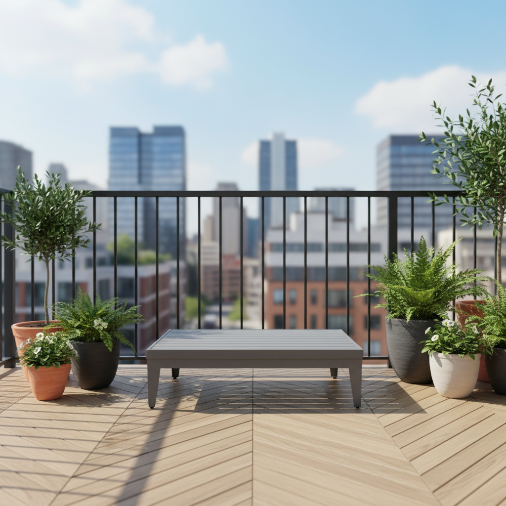 DecoScape South Beach Coffee Table - Square