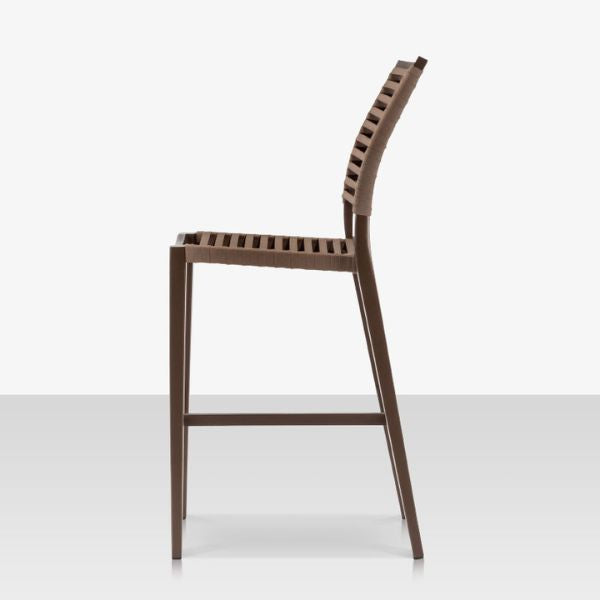 DecoScape Chloe Rope Stackable Bar Side Chair