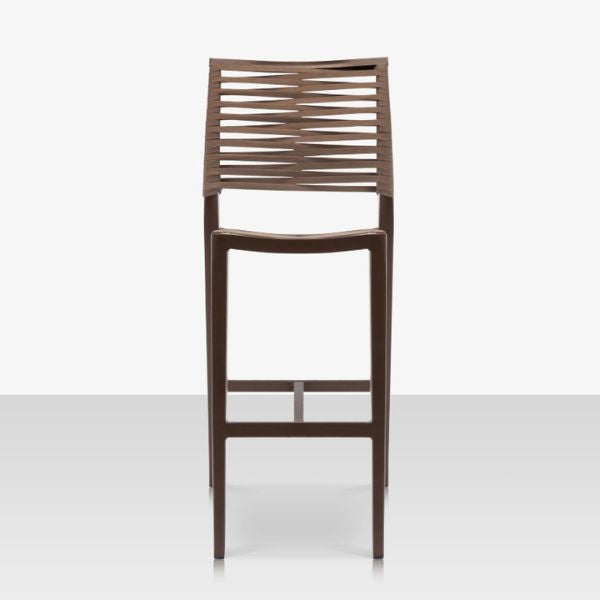 DecoScape Chloe Rope Stackable Bar Side Chair