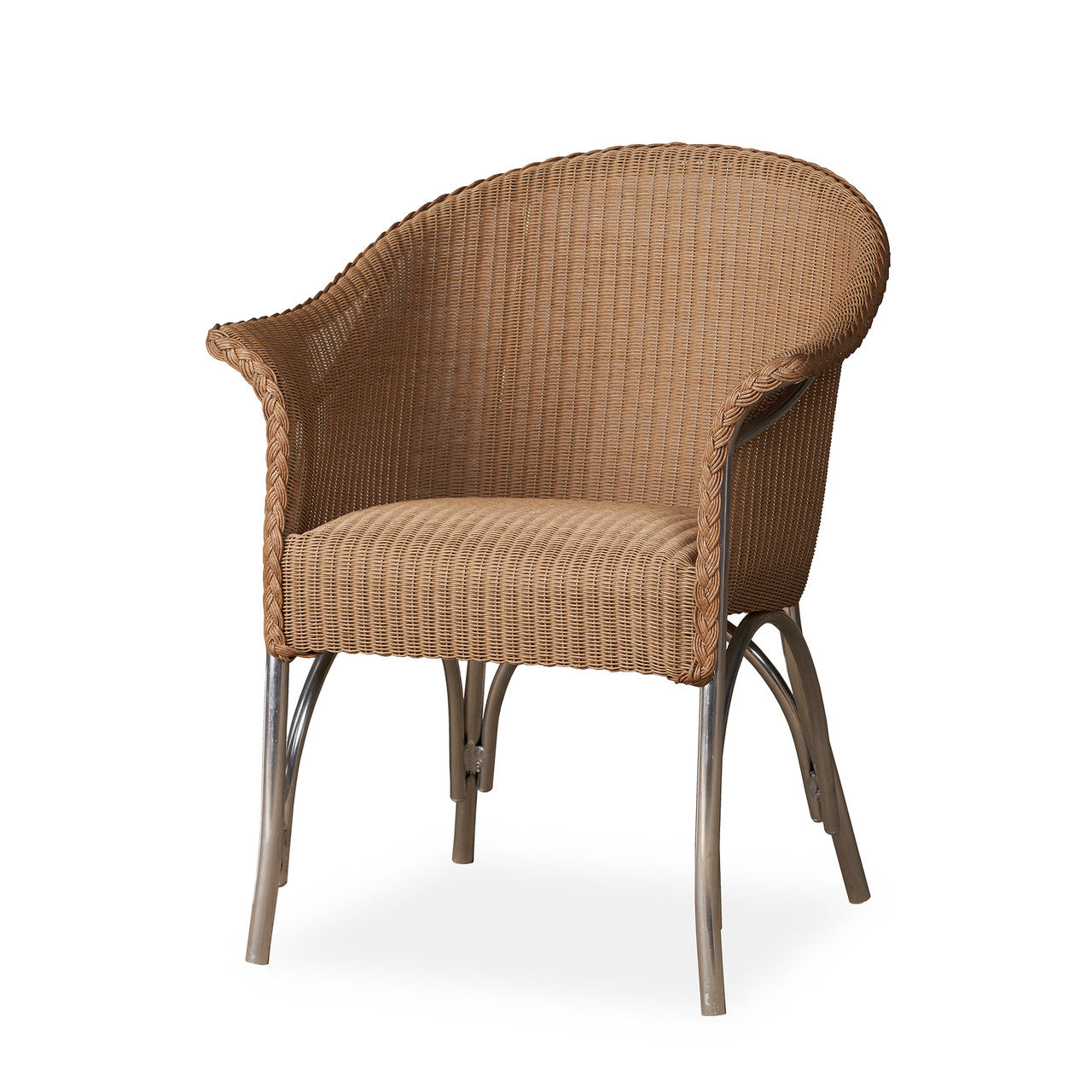 Lloyd Flanders All Seasons Dining Armchair with Padded Seat