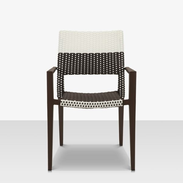 DecoScape Chloe Wicker Dining Arm Chair