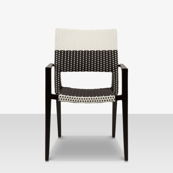 DecoScape Chloe Wicker Dining Arm Chair