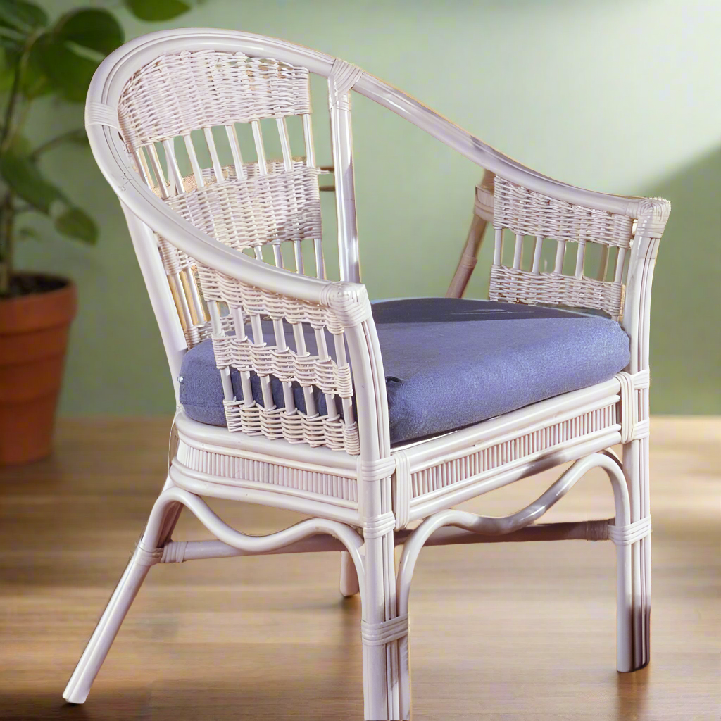 South Sea Rattan Bermuda Indoor Captains Chair