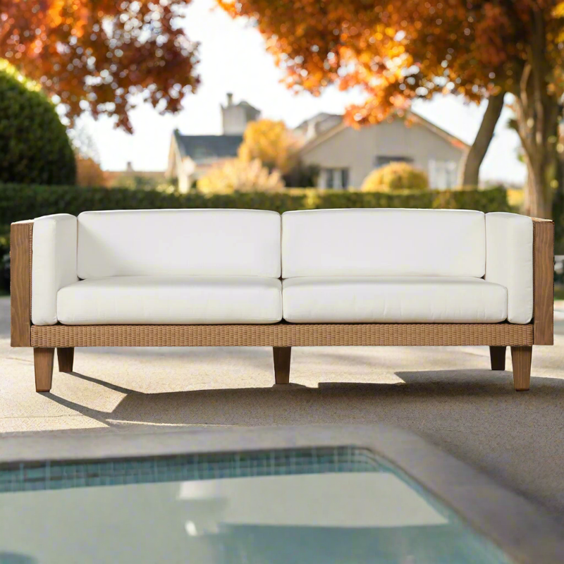 Lloyd Flanders Catalina Wicker Sofa