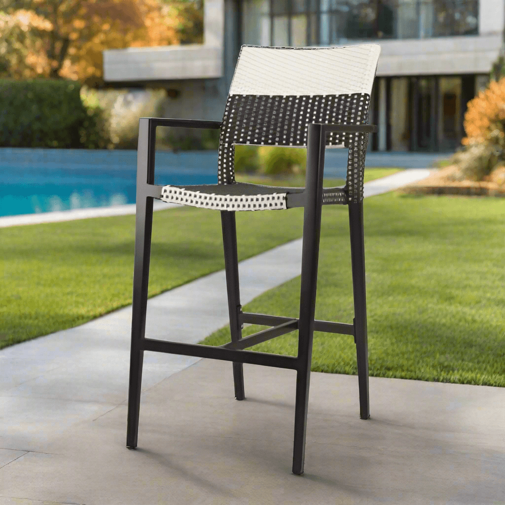 DecoScape Chloe Stackable Bar Arm Chair