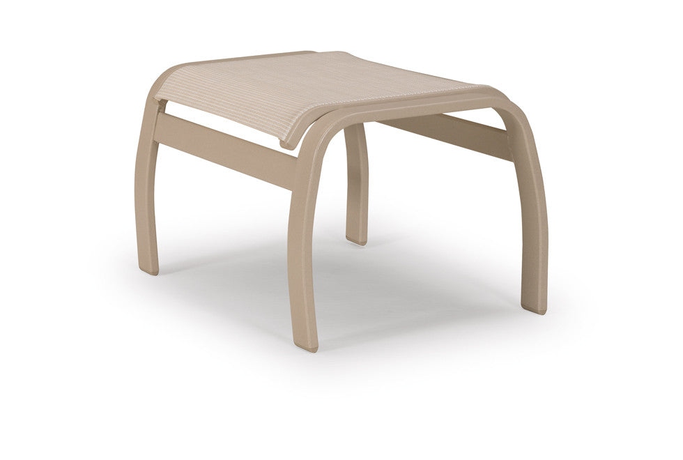 Telescope Casual Belle Isle Sling Aluminum Outdoor Ottoman
