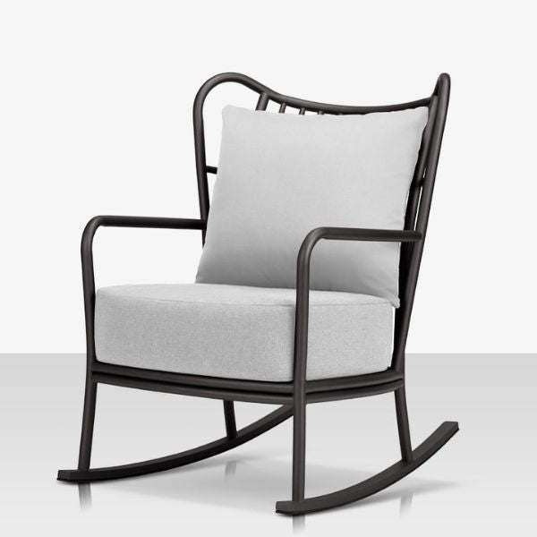 DecoScape Elephant Aluminum Rocker Lounge Chair