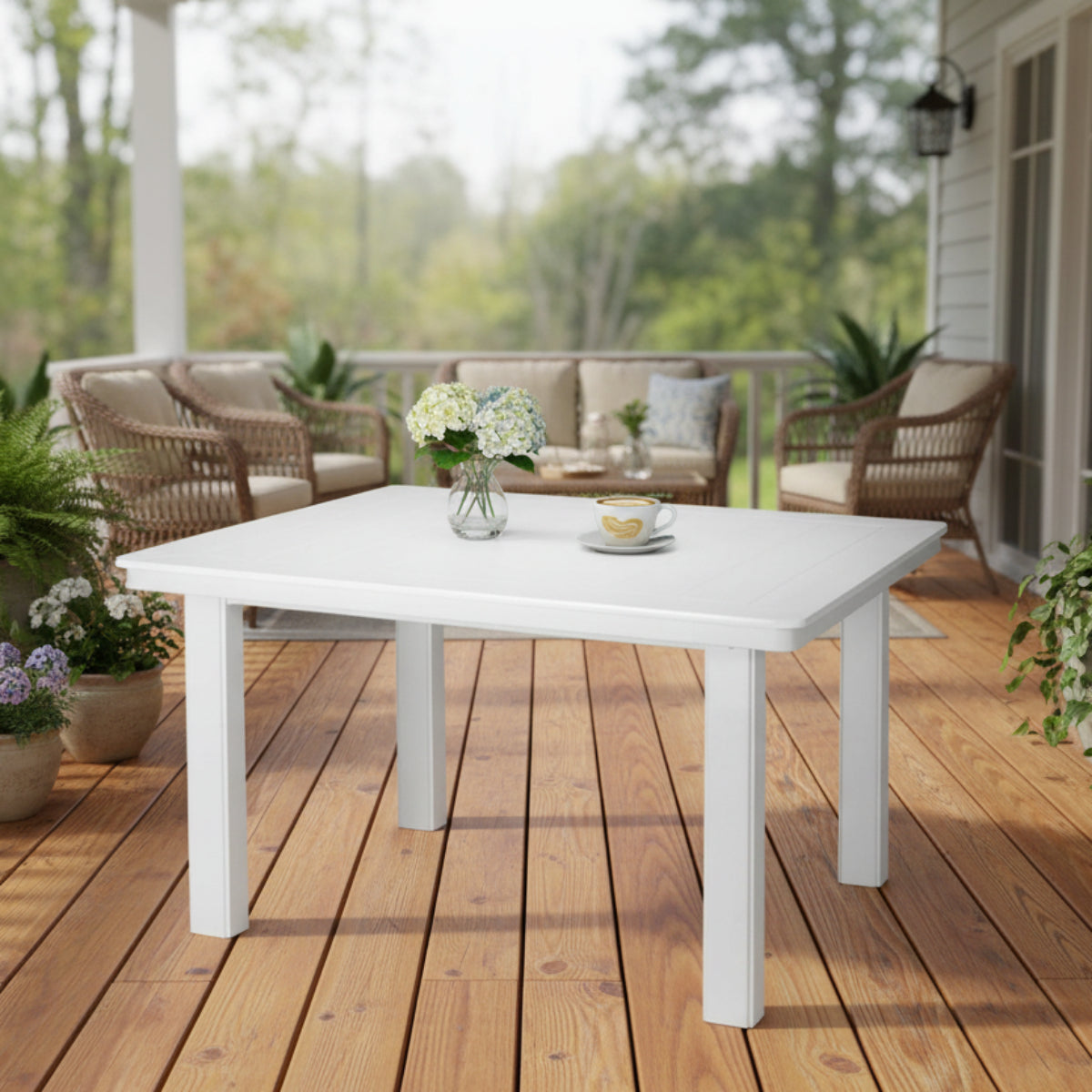 Telescope Casual St. Catherine MGP Outdoor 42" Square Coffee Table