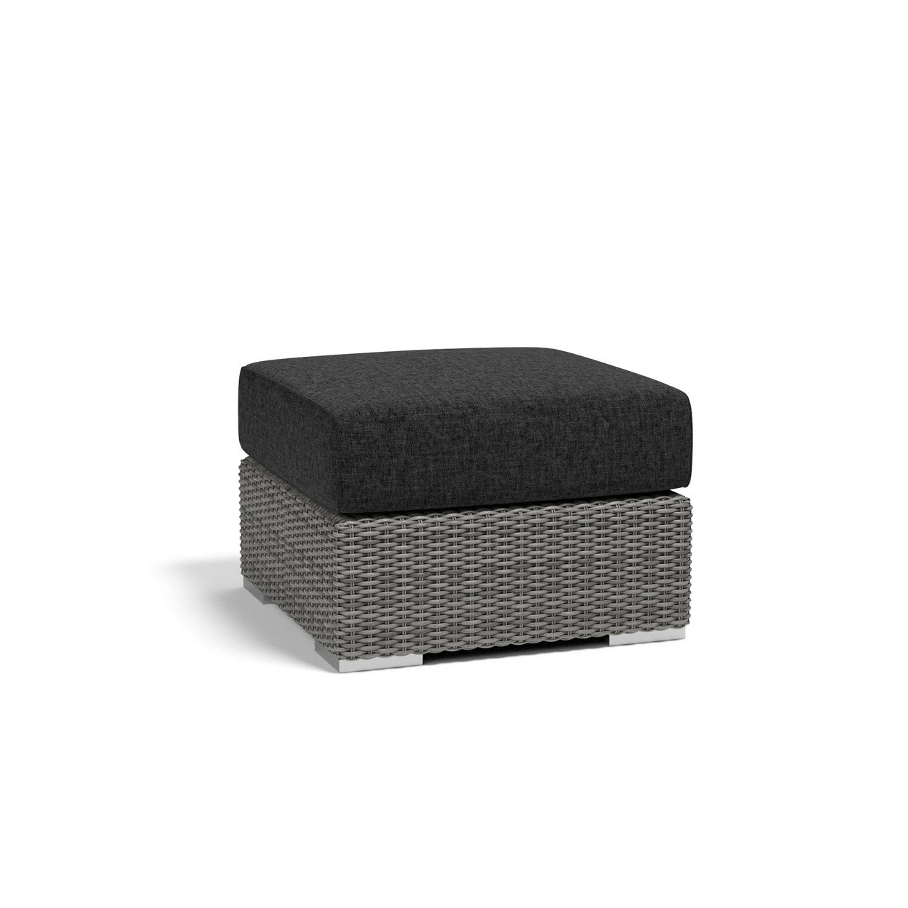 Sunset West Emerald II Ottoman - Spectrum Carbon