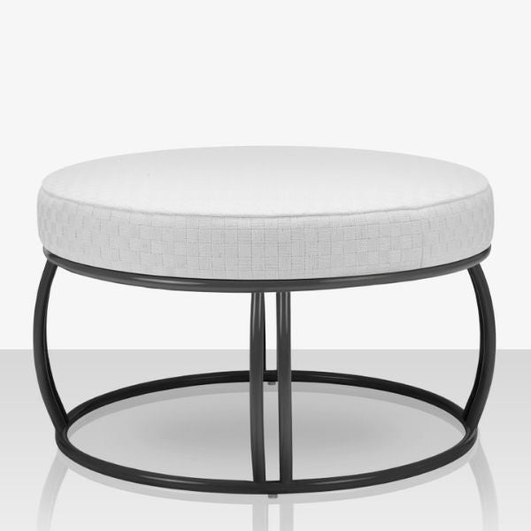DecoScape Elephant Aluminum Ottoman