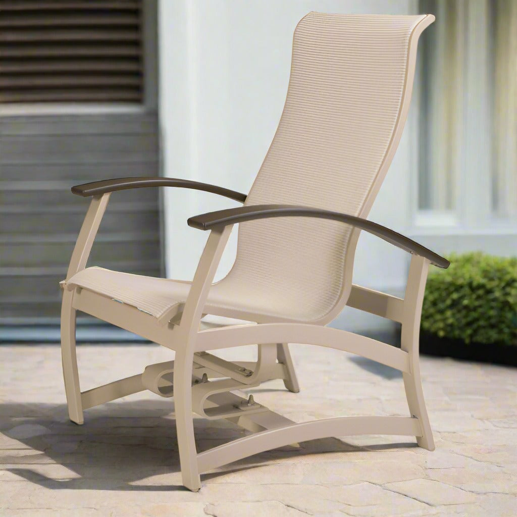 Telescope Casual Belle Isle Sling Hidden Motion Chat Chair
