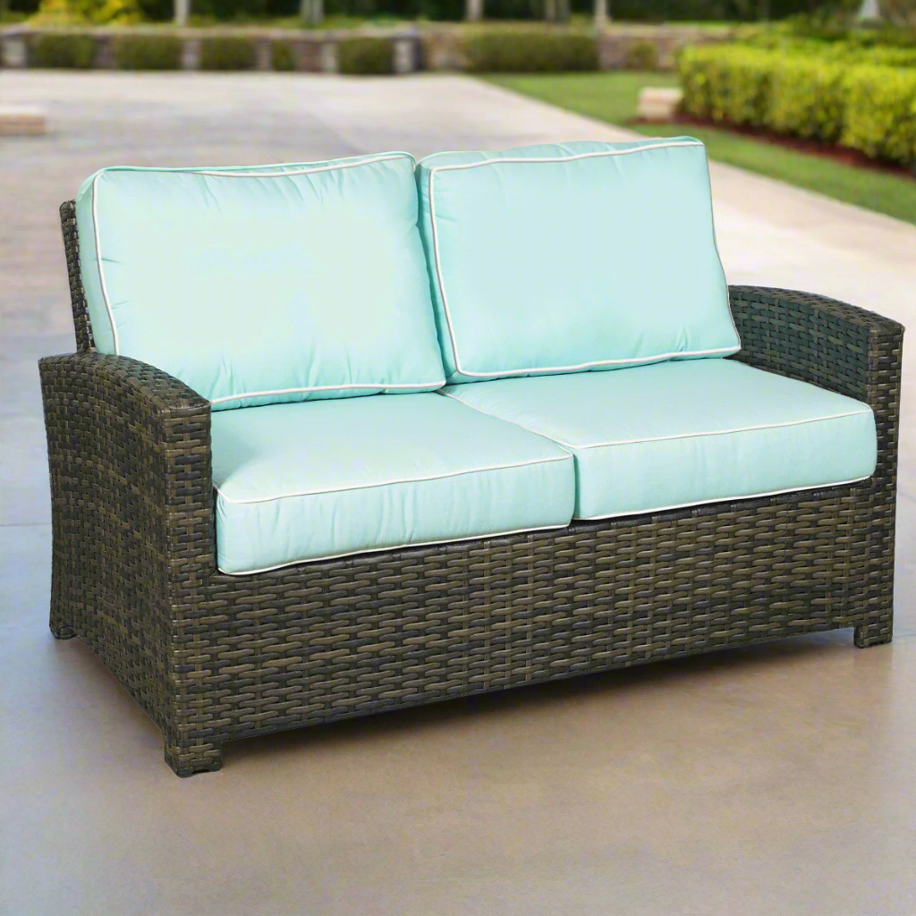Forever Patio Brookside Wicker Loveseat
