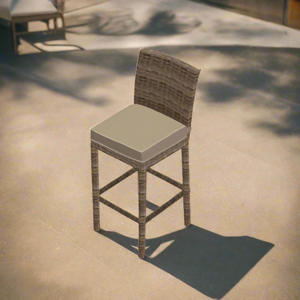 Forever Patio Universal Woven 30" Armless Bar Stool - Premium Weave