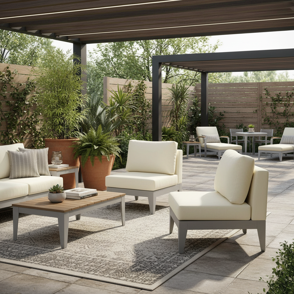 DecoScape South Beach Armless Lounge Chair