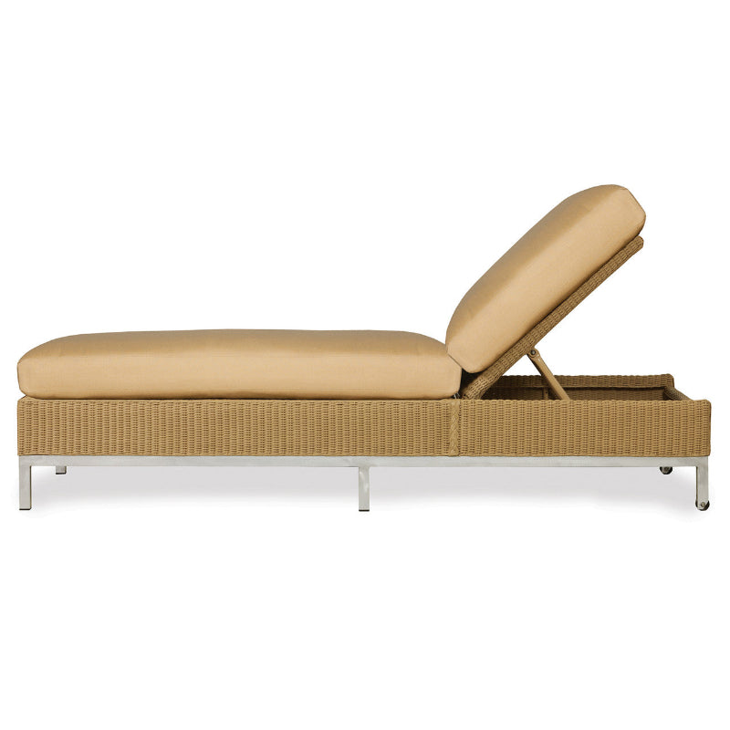 Replacement Cushions for Lloyd Flanders Elements Wicker Chaise