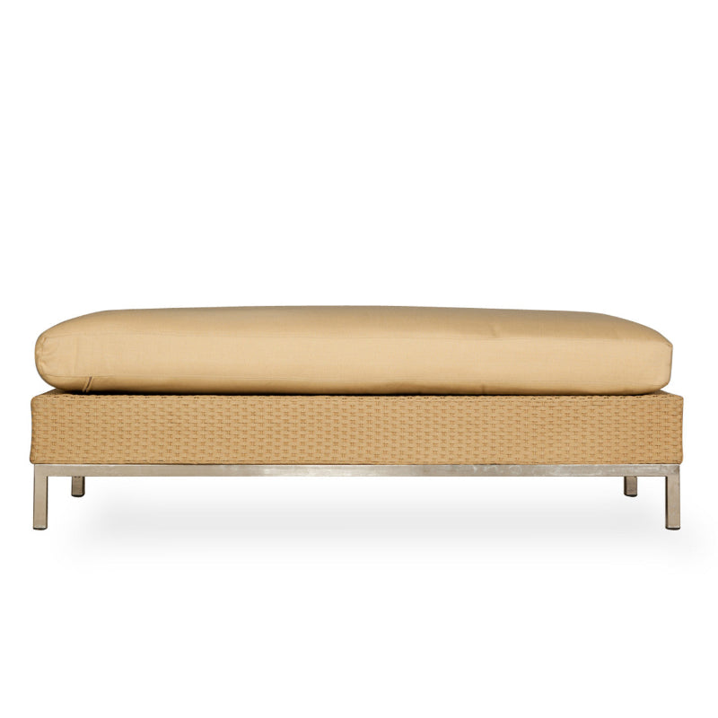 Replacement Cushions for Lloyd Flanders Elements Large Wicker Ottoman
