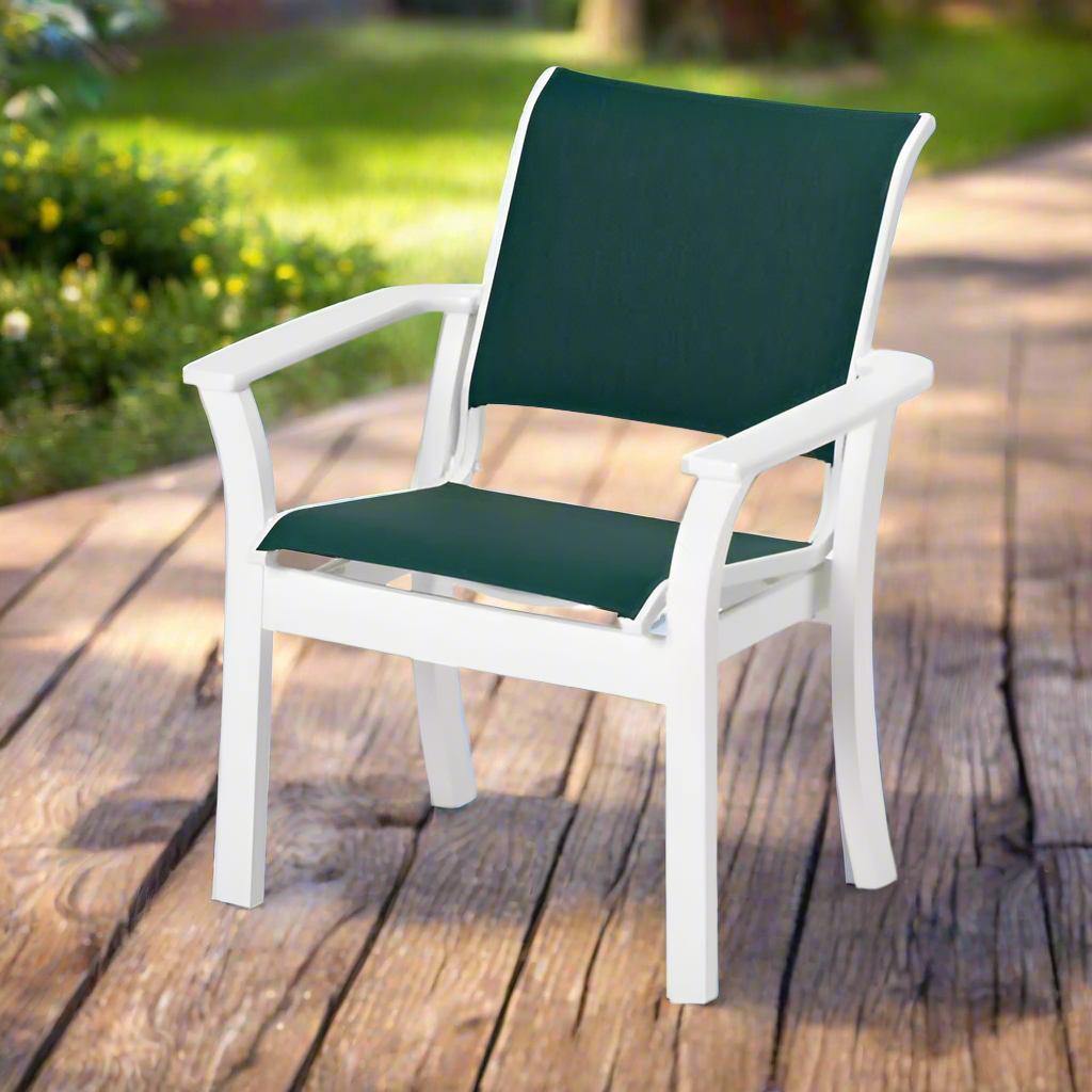 Telescope Casual Leeward MGP Sling Outdoor Stacking Café Chair