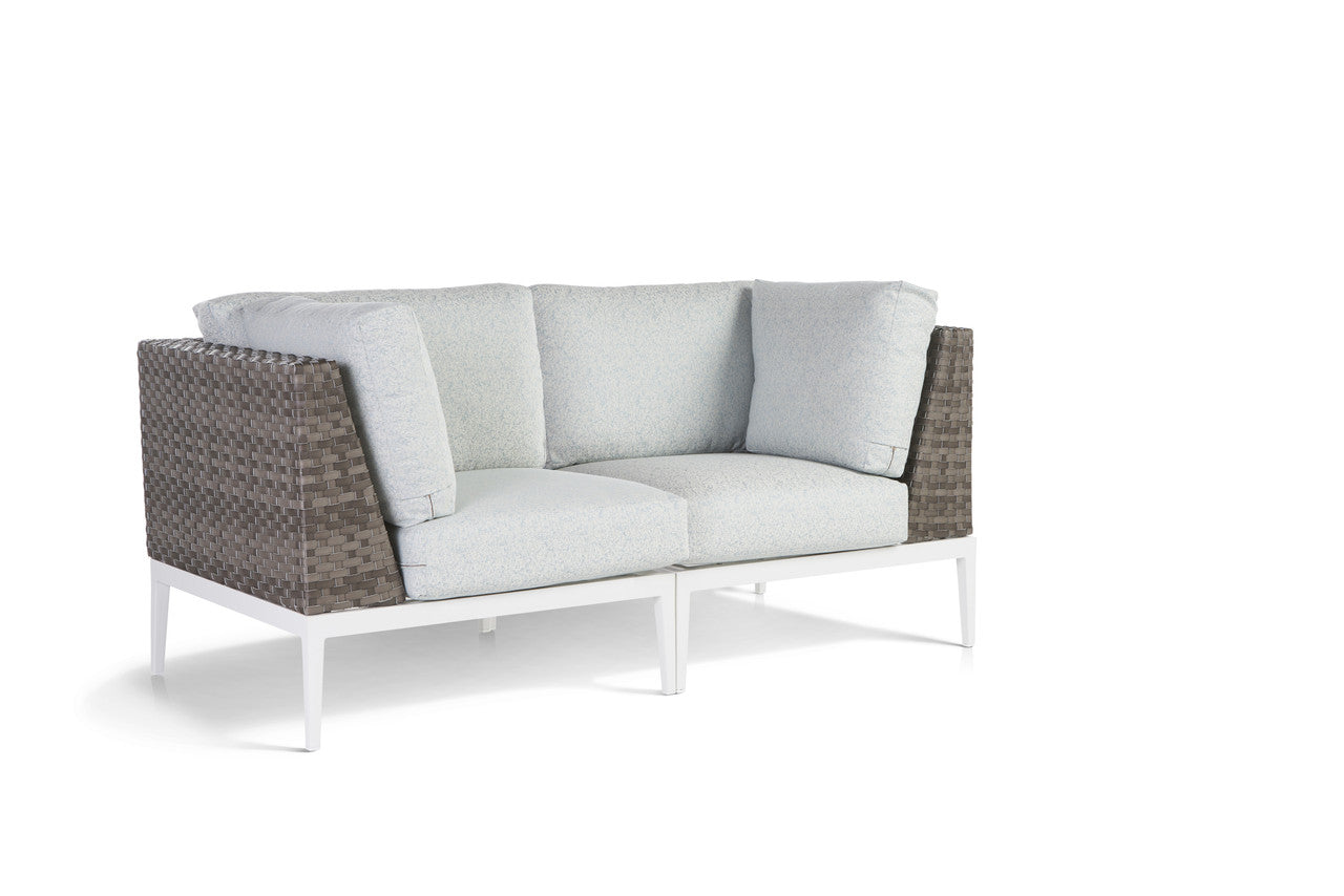 South Sea Rattan Stevie Wicker Settee