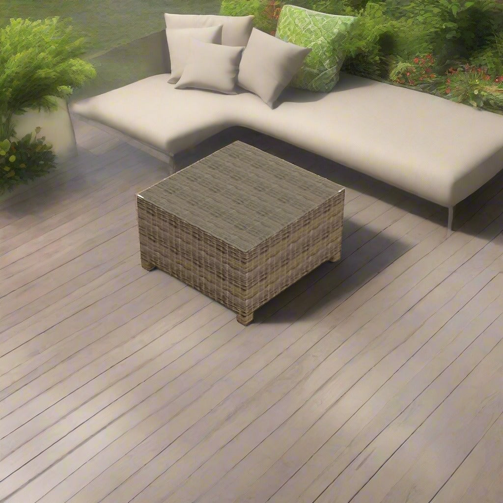 Forever Patio Cypress Square Wicker Coffee Table