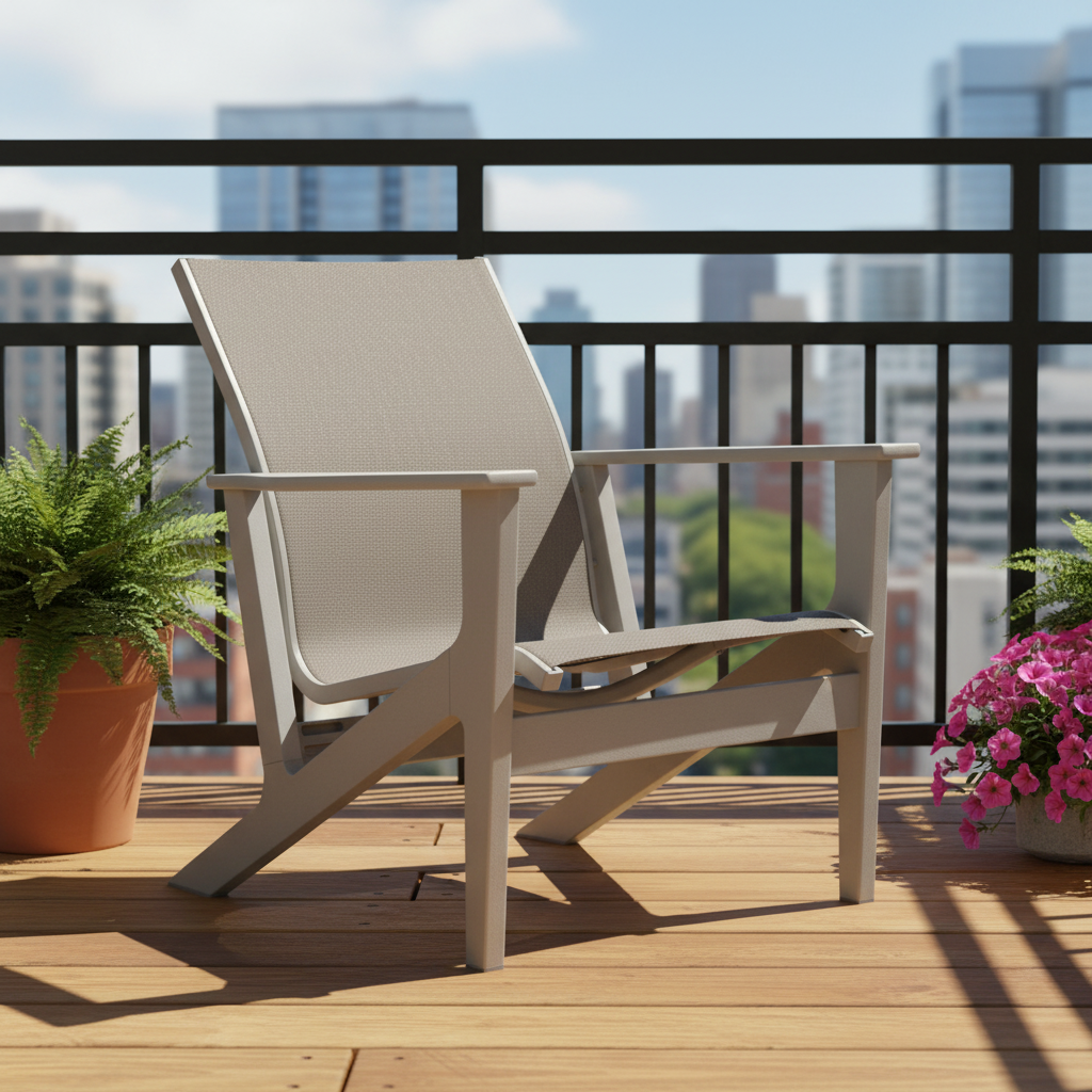 Telescope Casual Wexler Sling Chat Height Arm Chair