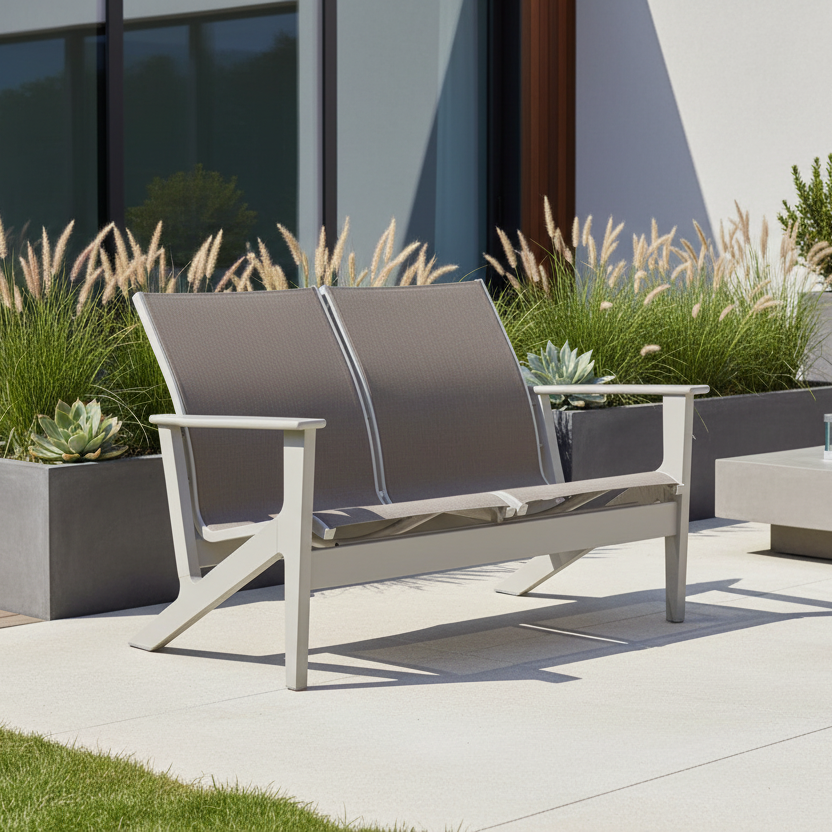 Telescope Casual Wexler MGP Sling Outdoor Chat Two-Seat Loveseat
