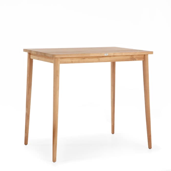 Skyline Design Krabi Square Teak Pub Table