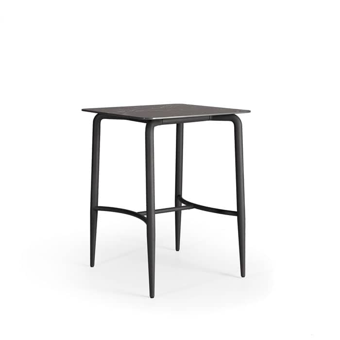 Skyline Design Rodona Square Pub Table with Glass