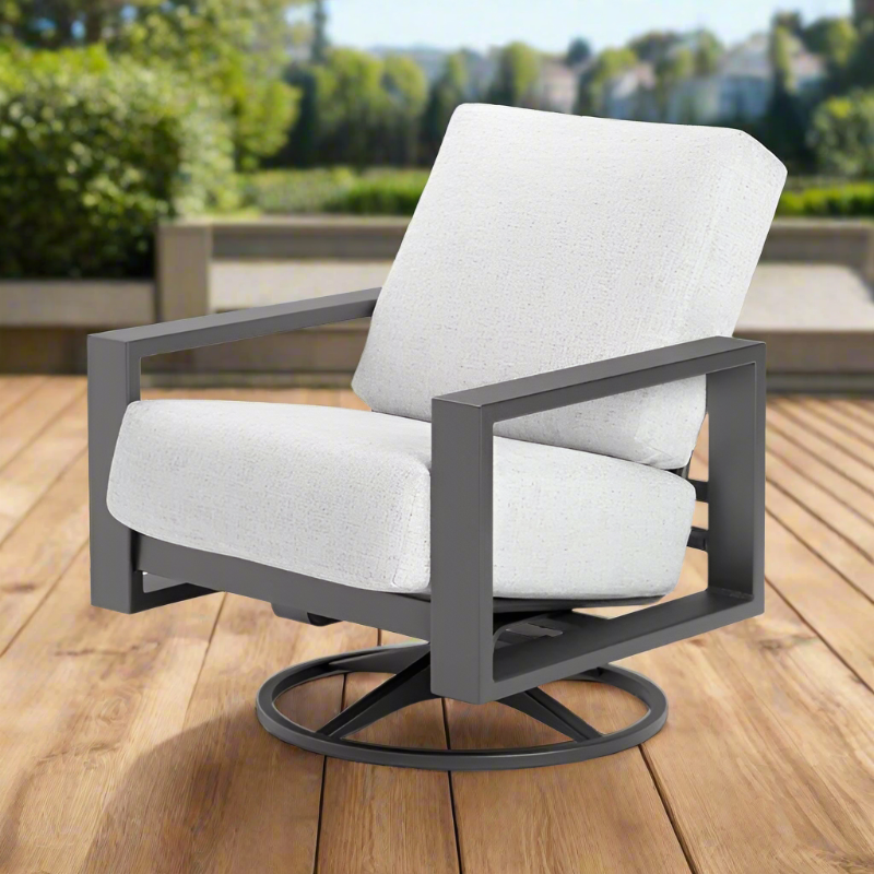 Telescope Casual Larssen Cushion Aluminum Outdoor Swivel Rocker