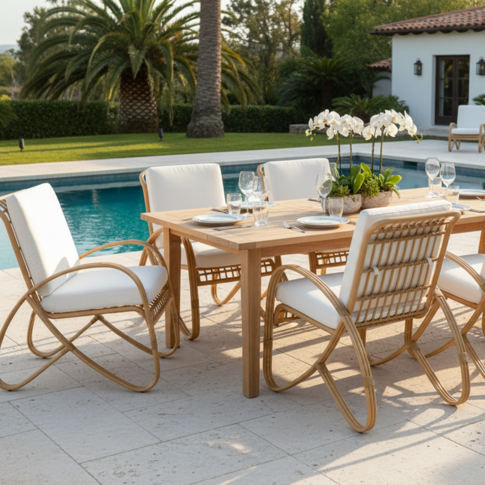 Lloyd Flanders Riviera Dining Armchair