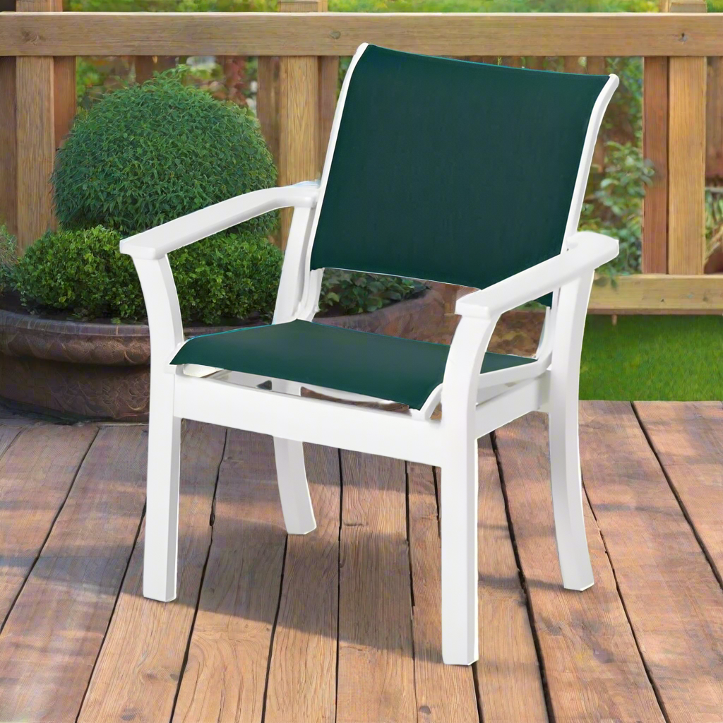 Telescope Casual Leeward MGP Sling Outdoor Stacking Café Chair