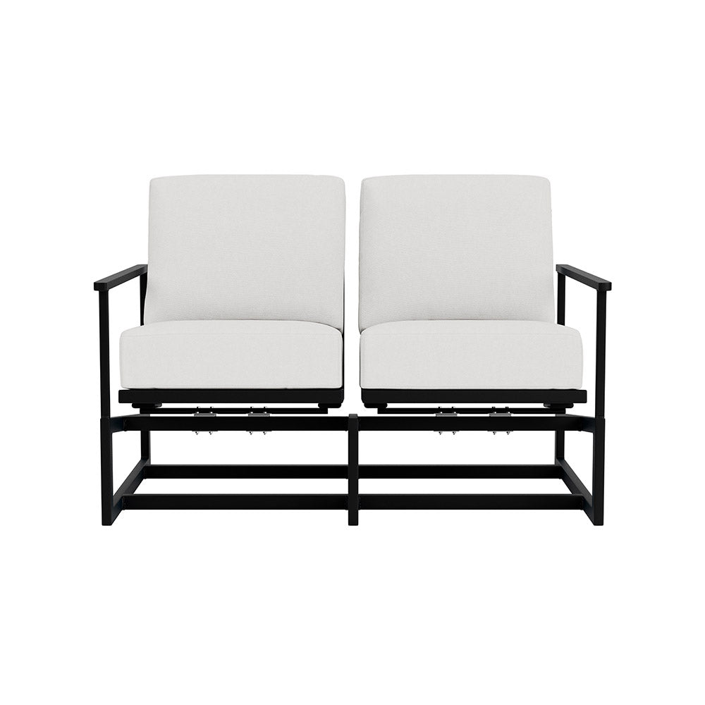 Lloyd Flanders Summit Spring Rocker Loveseat