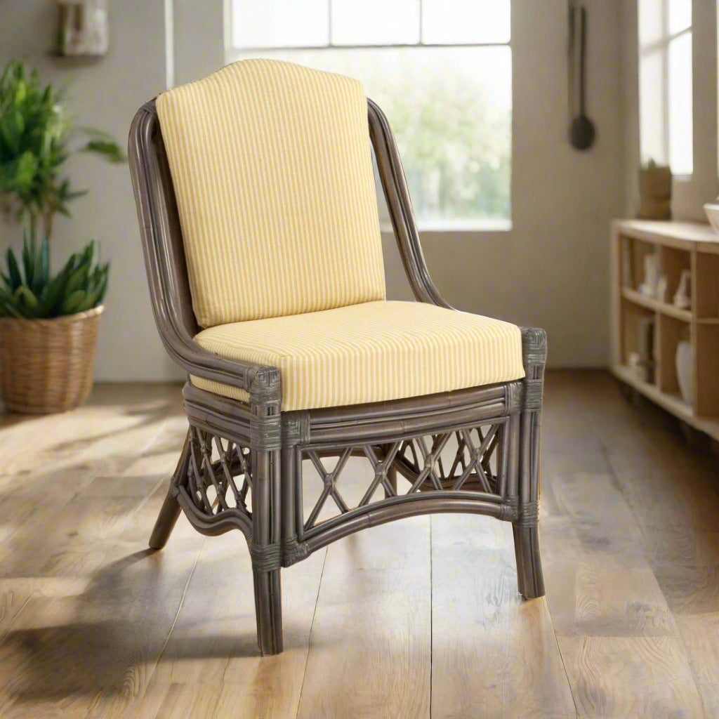 South Sea Rattan Nadine Indoor Dining Side Chair