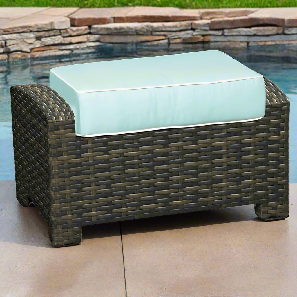 Forever Patio Lakeside Rectangular Ottoman by NorthCape International