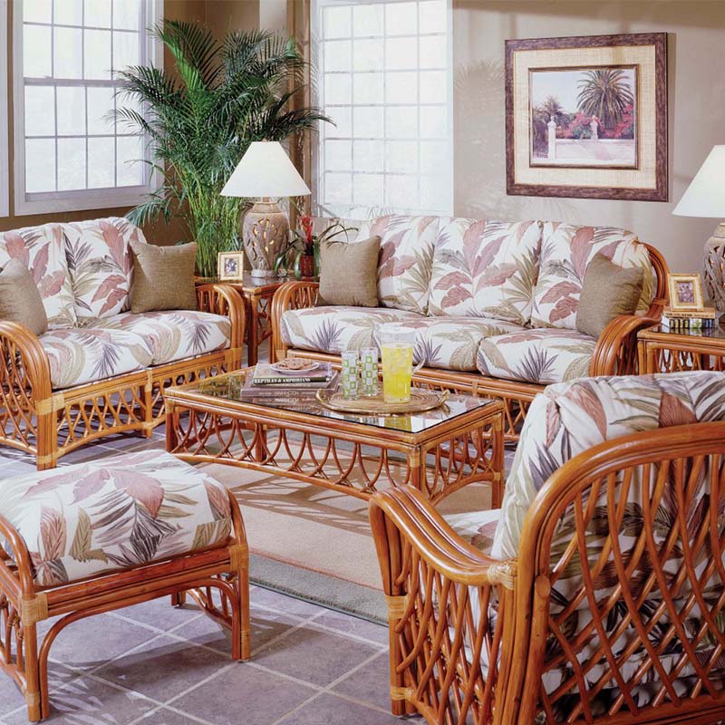 South Sea Rattan Antigua Indoor Sofa