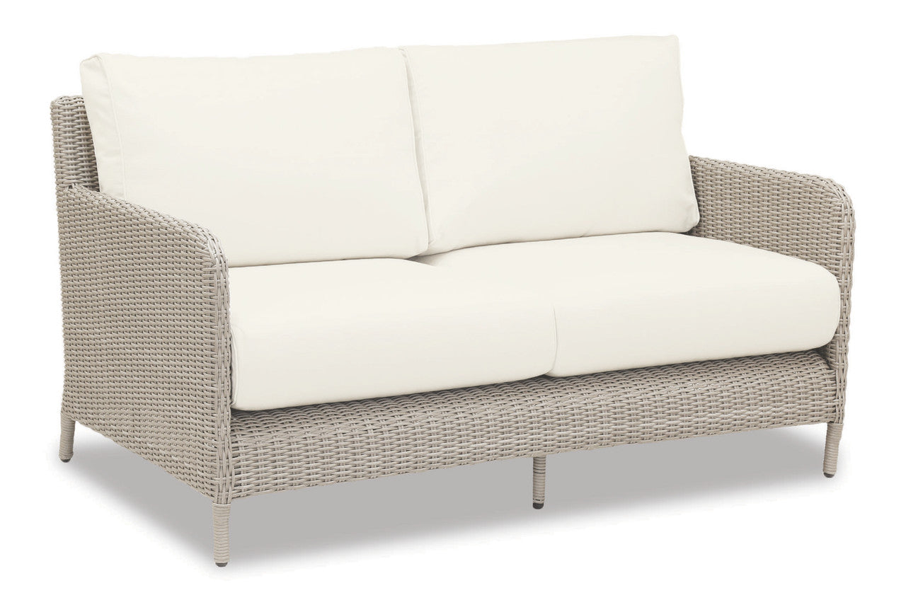 Sunset West Manhattan Loveseat With Cushions - (On Sale Fabrics)
