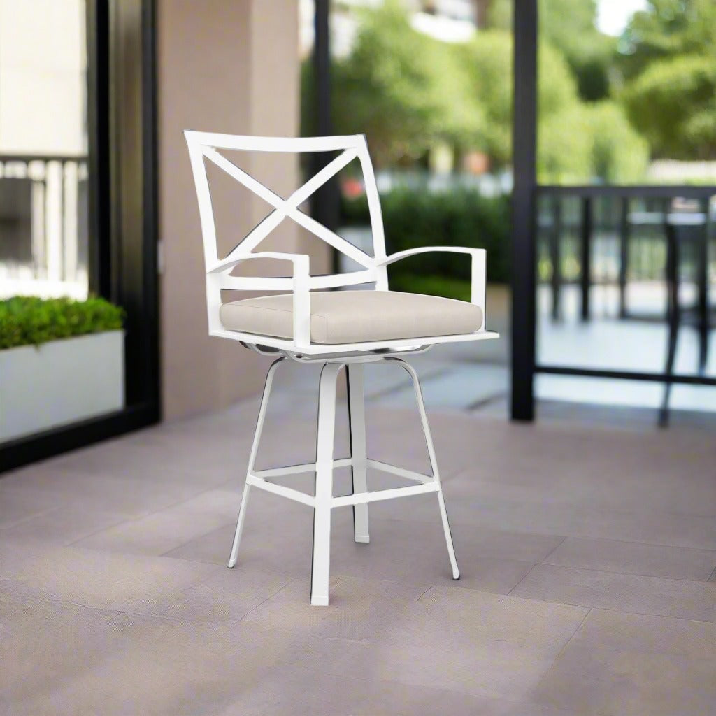 Sunset West Bristol Swivel Barstool