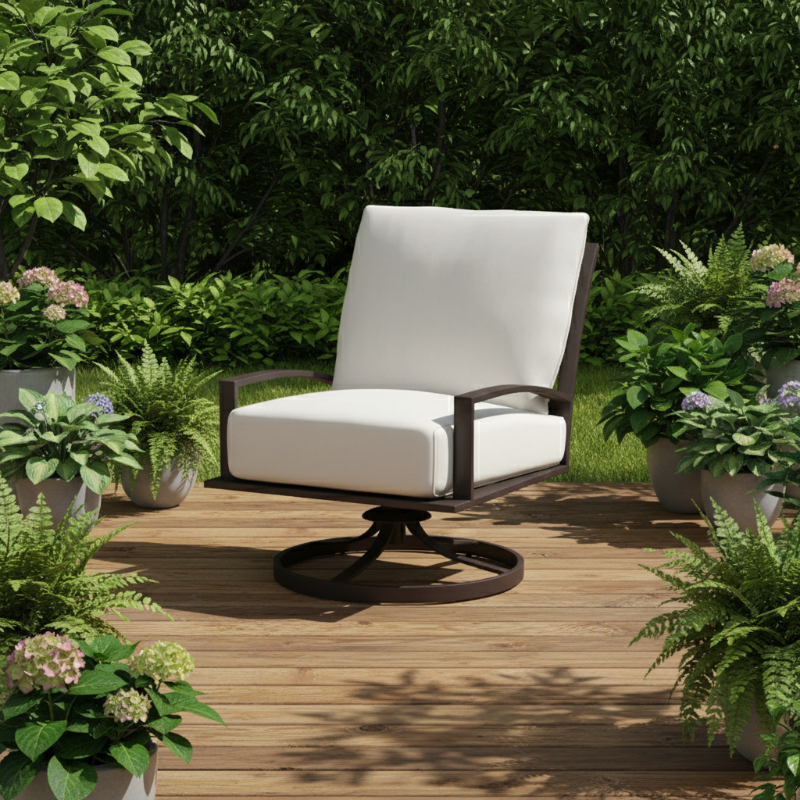 Sunset West La Jolla Swivel Club Chair