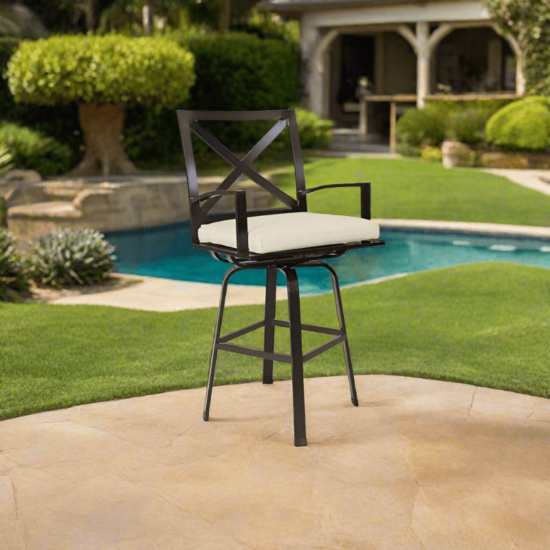 Sunset West La Jolla Swivel Barstool