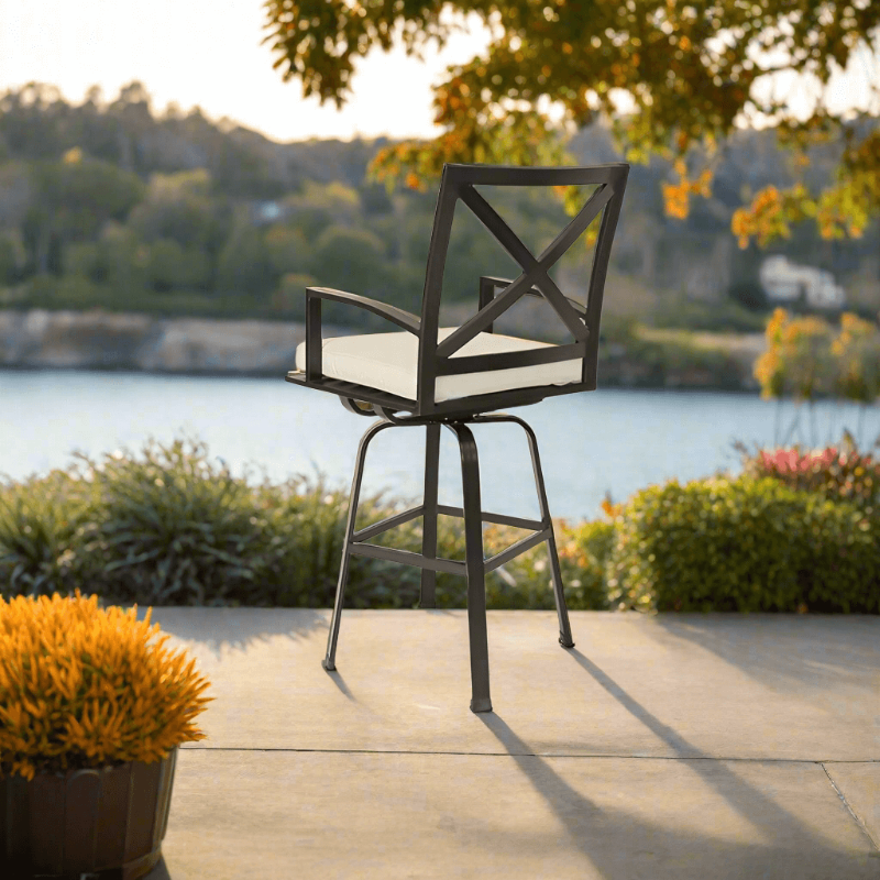 Sunset West La Jolla Swivel Barstool