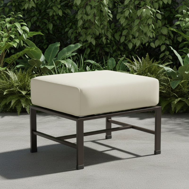 Sunset West La Jolla Ottoman With Cushions