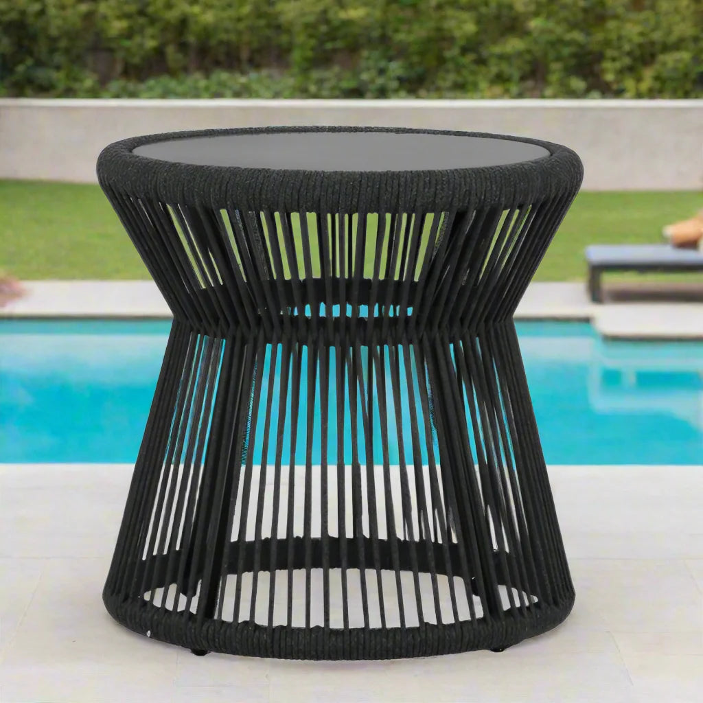 Sunset West Milano Hanging Chair + Milano End Table