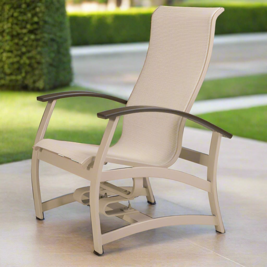 Telescope Casual Belle Isle Sling Hidden Motion Chat Chair