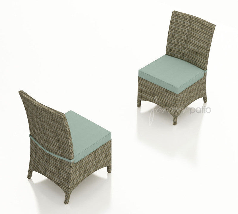 Forever Patio Hampton Wicker Dining Side Chair