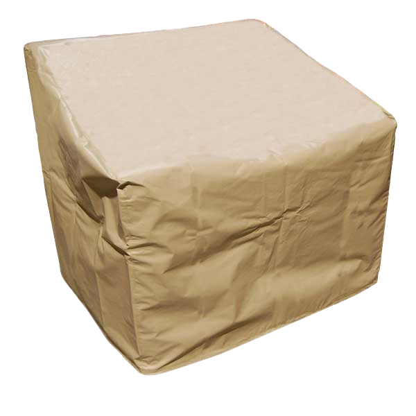 Forever Patio Hampton Club Chair Furniture Cover covering chair slant view