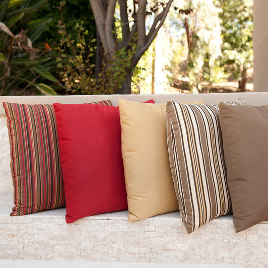 Forever Patio Sunbrella Outdoor Square Throw Pillow 18"