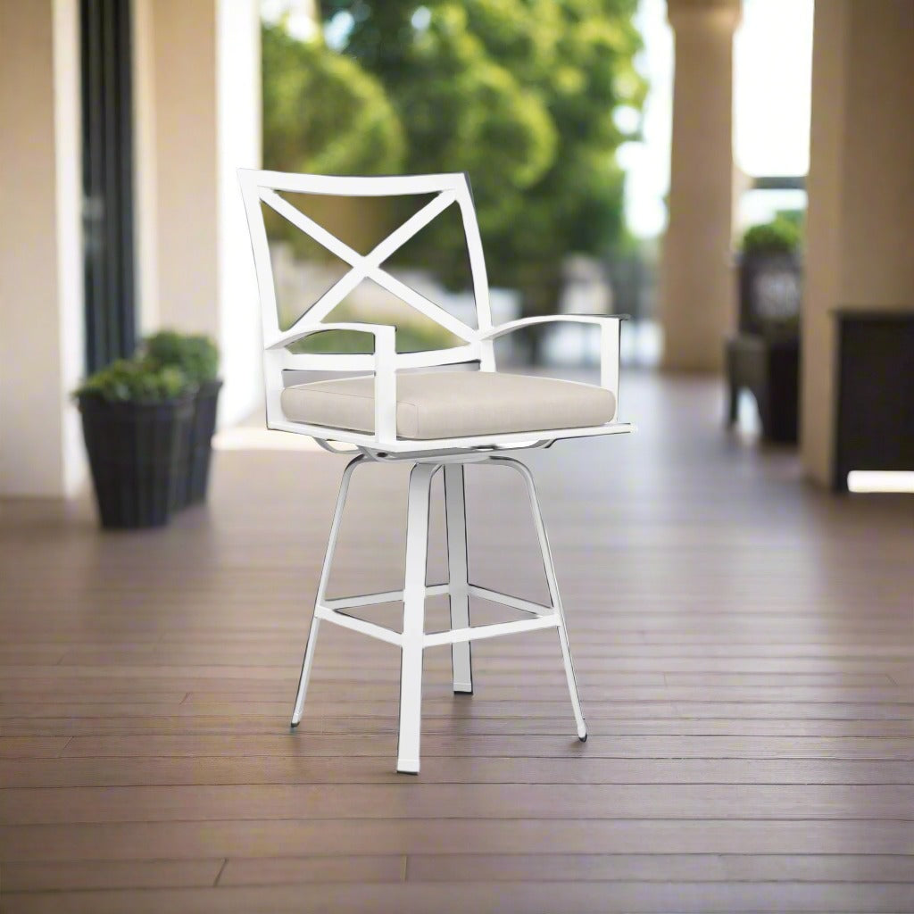 Sunset West Bristol Swivel Counter Stool